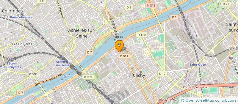 localisation de l'entreprise MONSIEUR AMINE MAKHLOUF à CLICHY