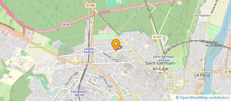 localisation de l'entreprise MONSIEUR AMINE MALEK à SAINT-GERMAIN-EN-LAYE