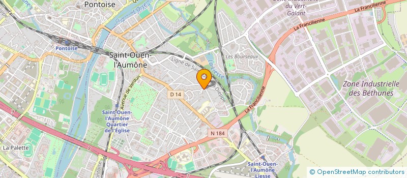 localisation de l'entreprise MONSIEUR AMINE MANAR  SAINT-OUEN-L'AUMONE