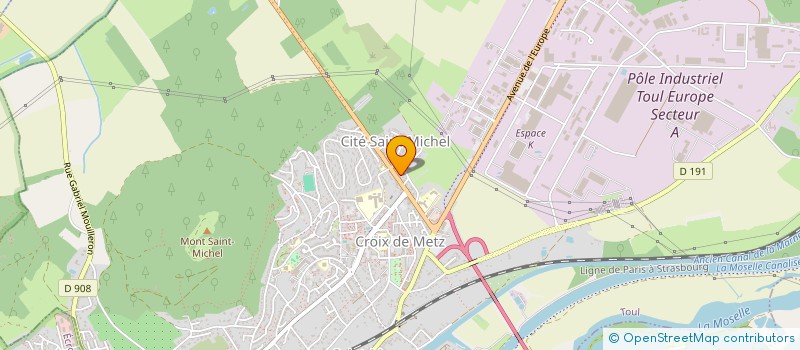 localisation de l'entreprise MONSIEUR AMINE MARTOU  TOUL