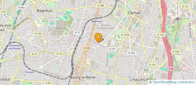 localisation de l'entreprise MONSIEUR AMINE MARZOUK  CACHAN