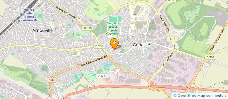 localisation de l'entreprise MONSIEUR AMINE MASMOUDI  GONESSE