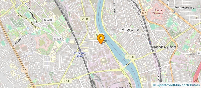 localisation de l'entreprise MONSIEUR AMINE MATMAT  VITRY-SUR-SEINE