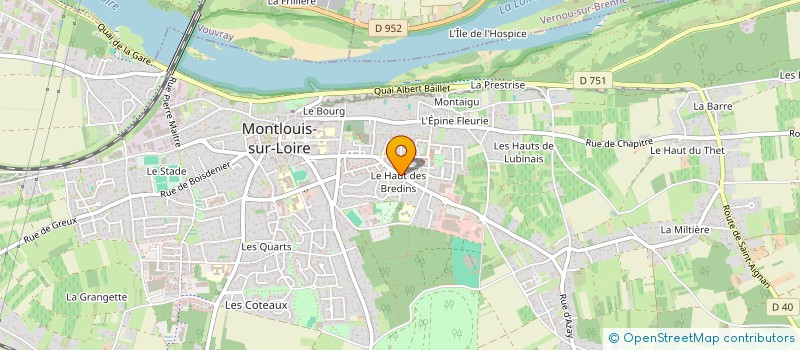 localisation de l'entreprise MONSIEUR AMINE MEBERBECHE  MONTLOUIS-SUR-LOIRE