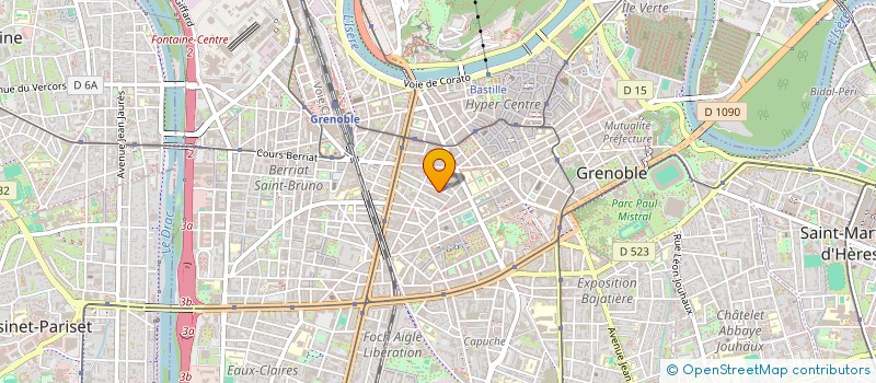 localisation de l'entreprise MONSIEUR AMINE MEDJAHED à GRENOBLE