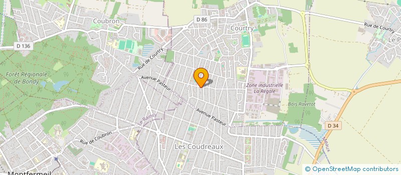 localisation de l'entreprise MONSIEUR AMINE MEJDI à COURTRY