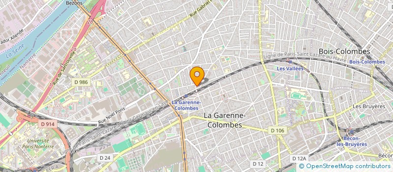 localisation de l'entreprise MONSIEUR AMINE MEKKI à COLOMBES