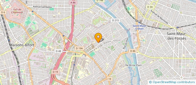 localisation de l'entreprise MONSIEUR AMINE MERCHERMEK  CRETEIL