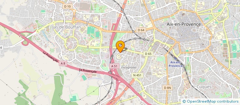 localisation de l'entreprise MONSIEUR AMINE MESRI à AIX-EN-PROVENCE