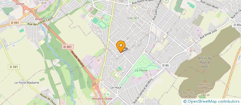 localisation de l'entreprise MONSIEUR AMINE METHENI  BRUAY-LA-BUISSIERE