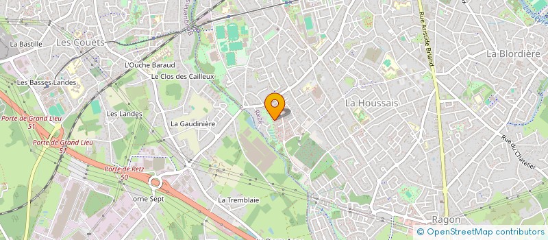 localisation de l'entreprise MONSIEUR AMINE MEZAINI  REZE