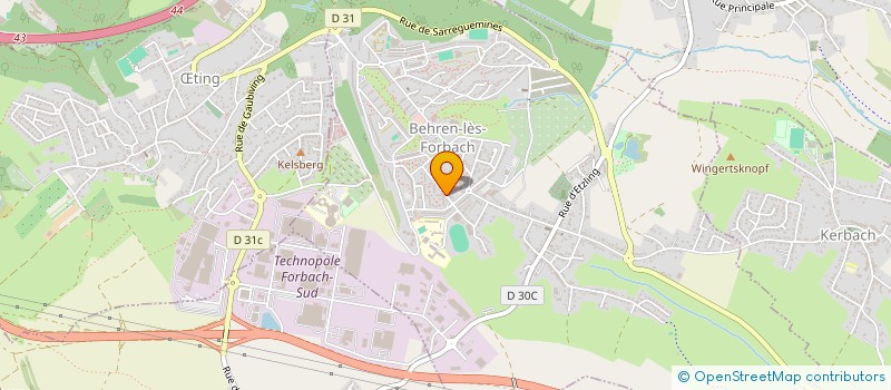 localisation de l'entreprise MONSIEUR AMINE MEZZANE  BEHREN-LES-FORBACH