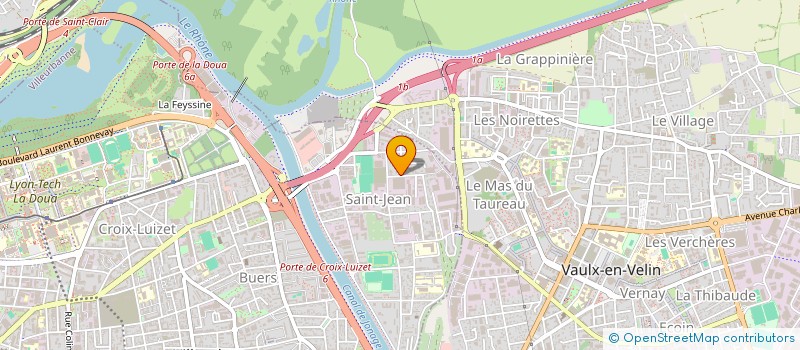 localisation de l'entreprise MONSIEUR AMINE MILADI  VILLEURBANNE