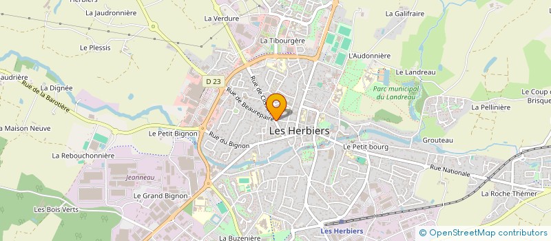 localisation de l'entreprise MONSIEUR AMINE MOHAMAD HASSAN  LES HERBIERS