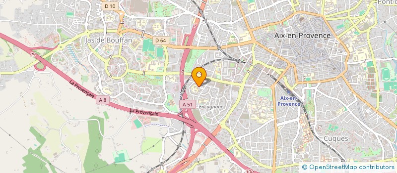 localisation de l'entreprise MONSIEUR AMINE MOHDEB  AIX-EN-PROVENCE