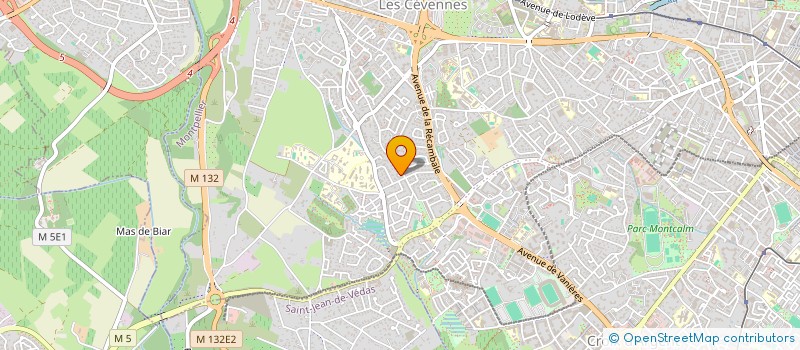 localisation de l'entreprise MONSIEUR AMINE MORCHID à MONTPELLIER