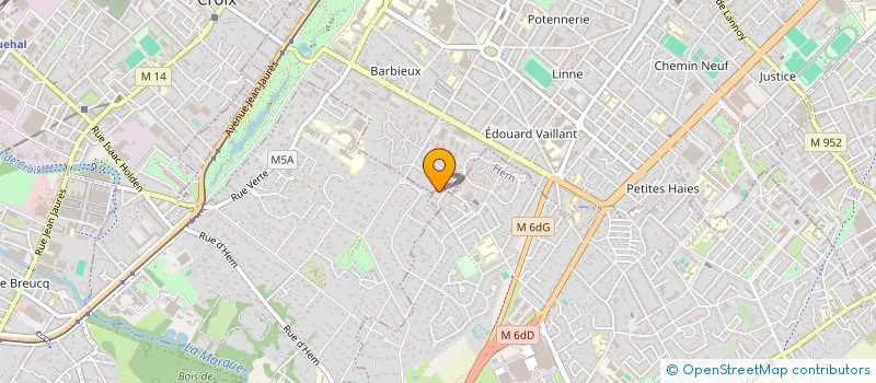 localisation de l'entreprise MONSIEUR AMINE MOUNIM  HEM