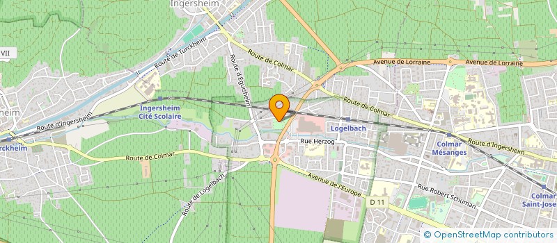 localisation de l'entreprise MONSIEUR AMINE NAGHMOUCHI  WINTZENHEIM