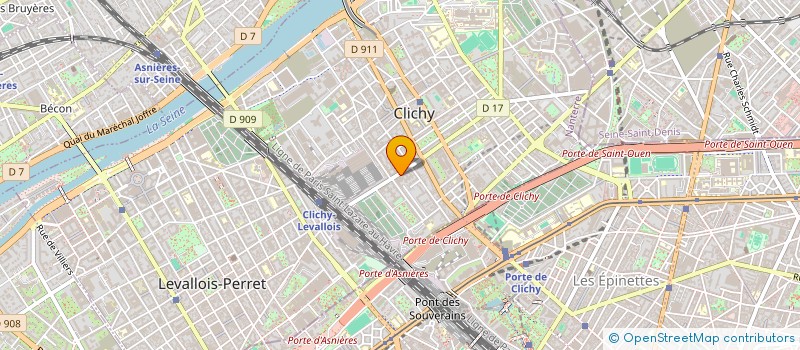 localisation de l'entreprise MONSIEUR AMINE NAILI à CLICHY