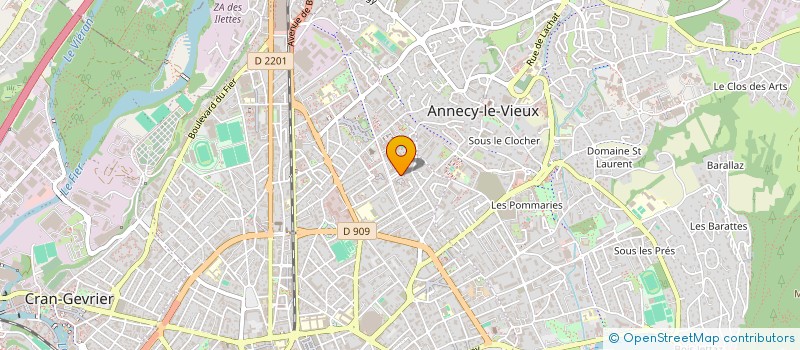 localisation de l'entreprise MONSIEUR AMINE NECHAT à ANNECY