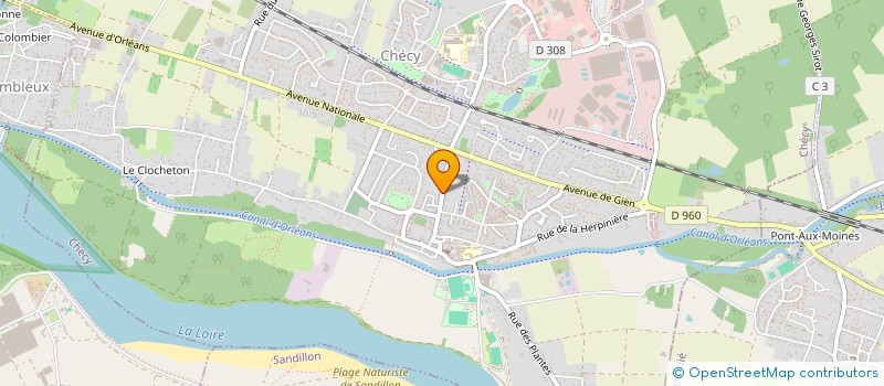 localisation de l'entreprise MONSIEUR AMINE NECHOUA à CHECY