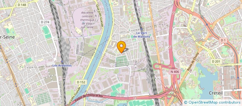 localisation de l'entreprise MONSIEUR AMINE NOUILI à ALFORTVILLE
