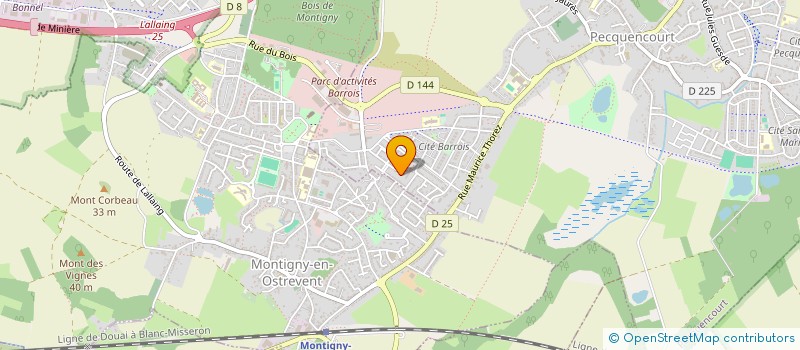 localisation de l'entreprise MONSIEUR AMINE NOURI  PECQUENCOURT