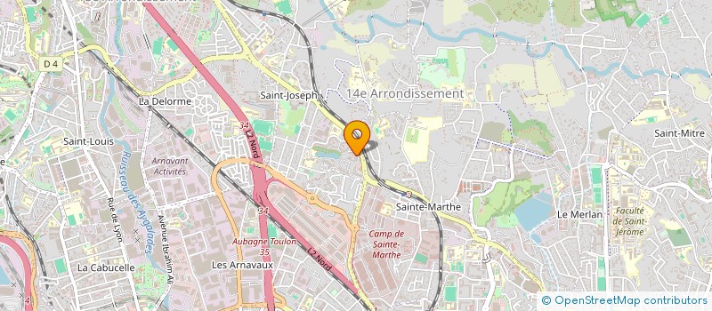 localisation de l'entreprise MONSIEUR AMINE OISSIF à MARSEILLE