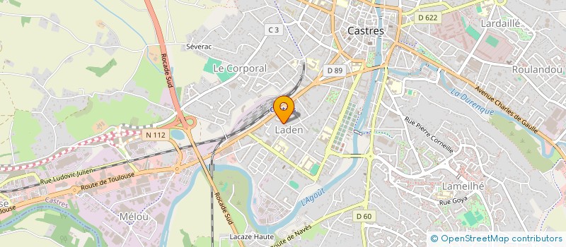 localisation de l'entreprise MONSIEUR AMINE OUARAB  CASTRES