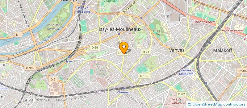 localisation de l'entreprise MONSIEUR AMINE OUATI à ISSY-LES-MOULINEAUX