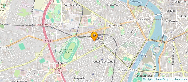 localisation de l'entreprise MONSIEUR AMINE OUAZZANI TAYBI à TOULOUSE