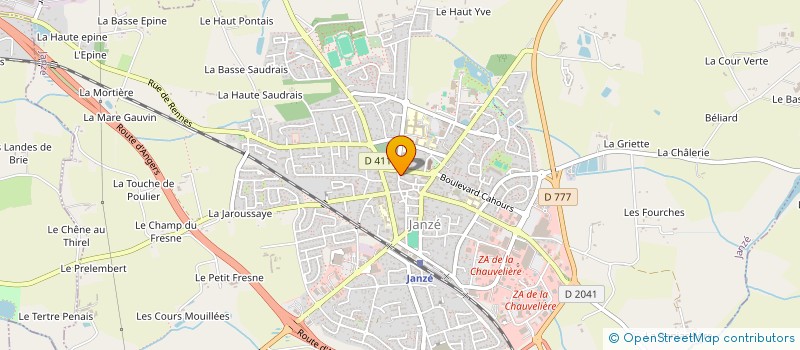 localisation de l'entreprise MONSIEUR AMINE OUBASSOU  JANZE