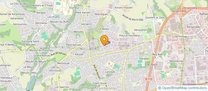 localisation de l'entreprise MONSIEUR AMINE OUKHALLOU à BREST