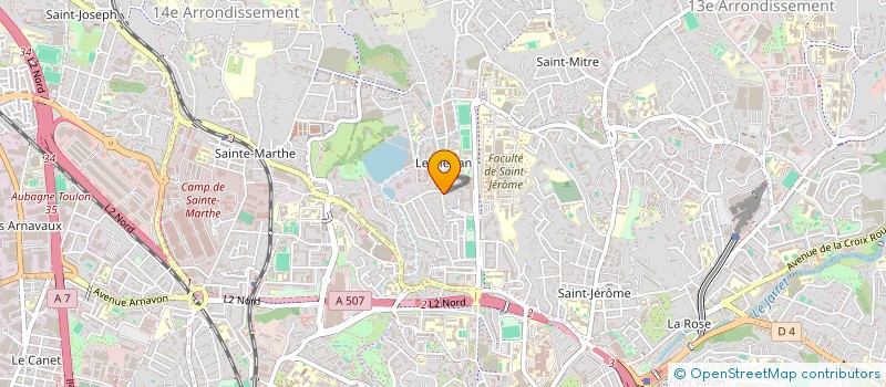 localisation de l'entreprise MONSIEUR AMINE RACHDI à MARSEILLE