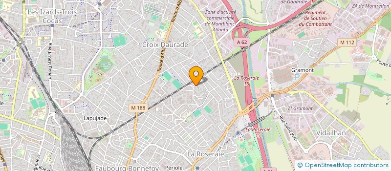 localisation de l'entreprise MONSIEUR AMINE RACHID à TOULOUSE