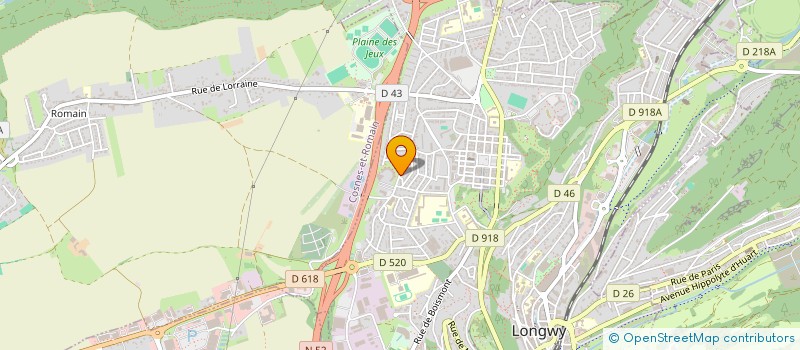 localisation de l'entreprise MONSIEUR AMINE RAJAFILLAH à LONGWY