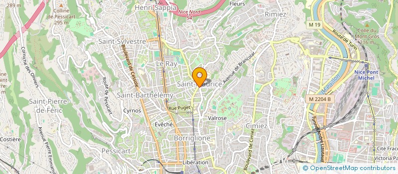 localisation de l'entreprise MONSIEUR AMINE ROMDHANI à NICE