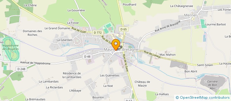 localisation de l'entreprise MONSIEUR AMINE ROUINI  SAINT-SEGLIN