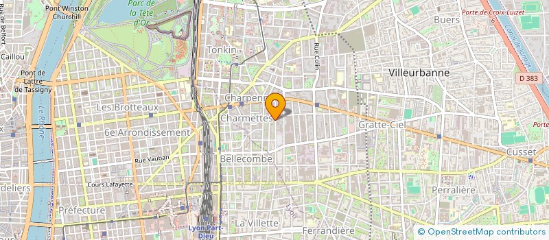 localisation de l'entreprise MONSIEUR AMINE SADQI  VILLEURBANNE