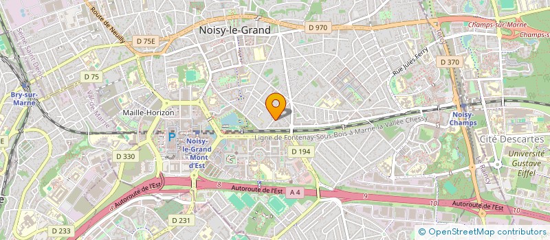 localisation de l'entreprise MONSIEUR AMINE SAIDI  NOISY-LE-GRAND