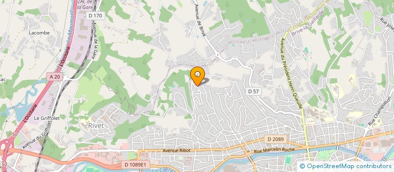 localisation de l'entreprise MONSIEUR AMINE SAIDI ALAOUI  BRIVE-LA-GAILLARDE