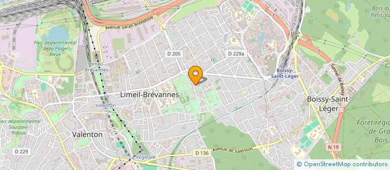 localisation de l'entreprise MONSIEUR AMINE SAKRANI à LIMEIL-BREVANNES