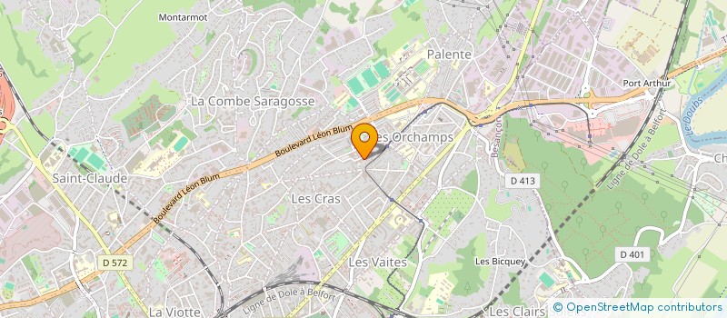 localisation de l'entreprise MONSIEUR AMINE SALHI à BESANCON