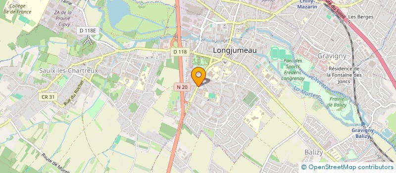 localisation de l'entreprise MONSIEUR AMINE SALHI à LONGJUMEAU