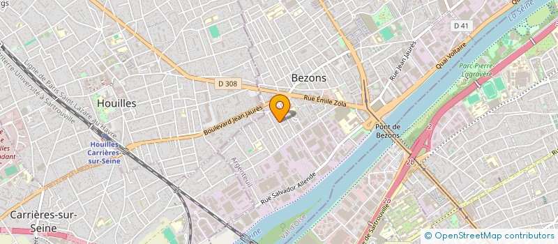 localisation de l'entreprise MONSIEUR AMINE SALIH à BEZONS