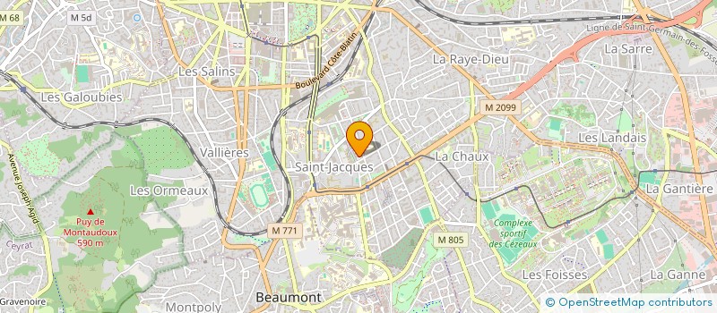 localisation de l'entreprise MONSIEUR AMINE SALMI  CLERMONT-FERRAND