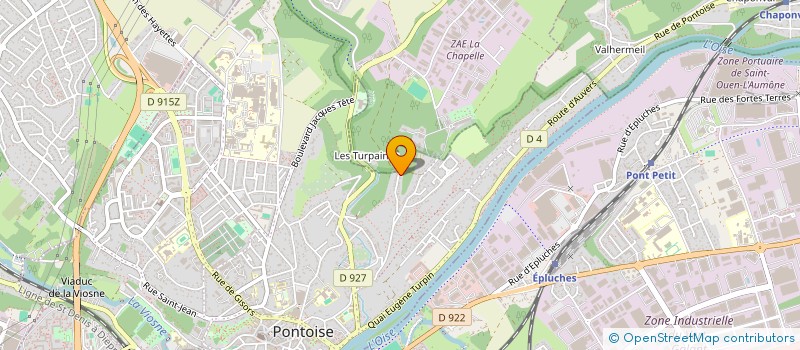 localisation de l'entreprise MONSIEUR AMINE SAMADI à PONTOISE