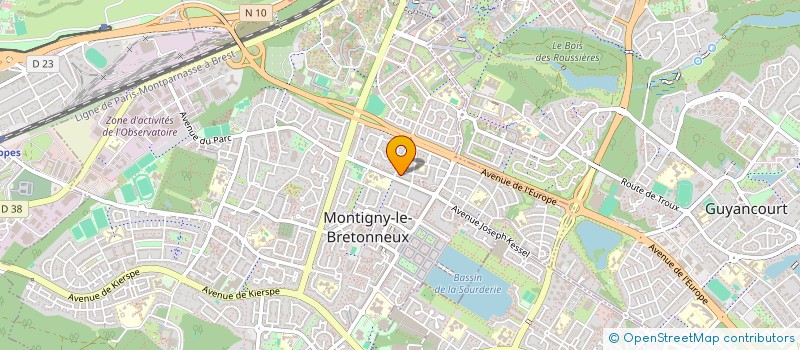 localisation de l'entreprise MONSIEUR AMINE SASSI  MONTIGNY-LE-BRETONNEUX