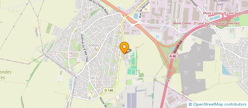 localisation de l'entreprise MONSIEUR AMINE SEKKAI à CORBAS