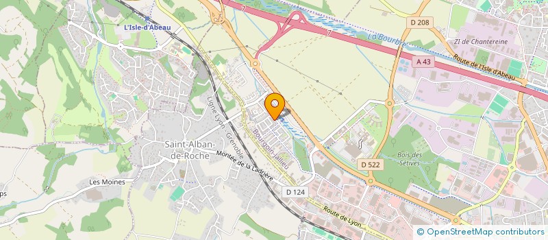 localisation de l'entreprise MONSIEUR AMINE SEMLALI à BOURGOIN-JALLIEU